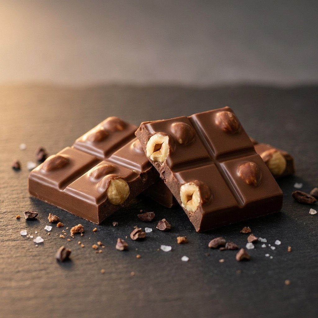 Hazelnut Gianduja Bar — Corvix Goodies Co.