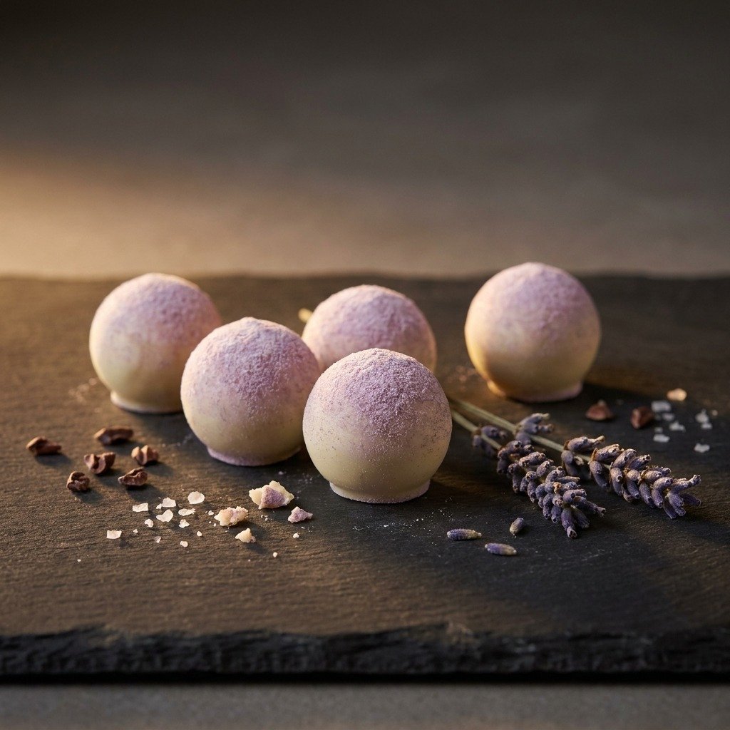 Lavender Honey Truffles