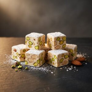 Honey Nougat Bites — Corvix Goodies Co.