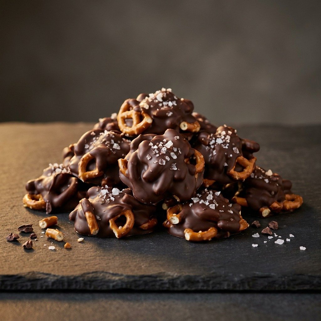 Pretzel Caramel Clusters — Corvix Goodies Co.